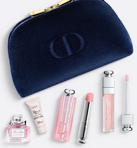 dior bag make up|christian dior lipstick set bag.